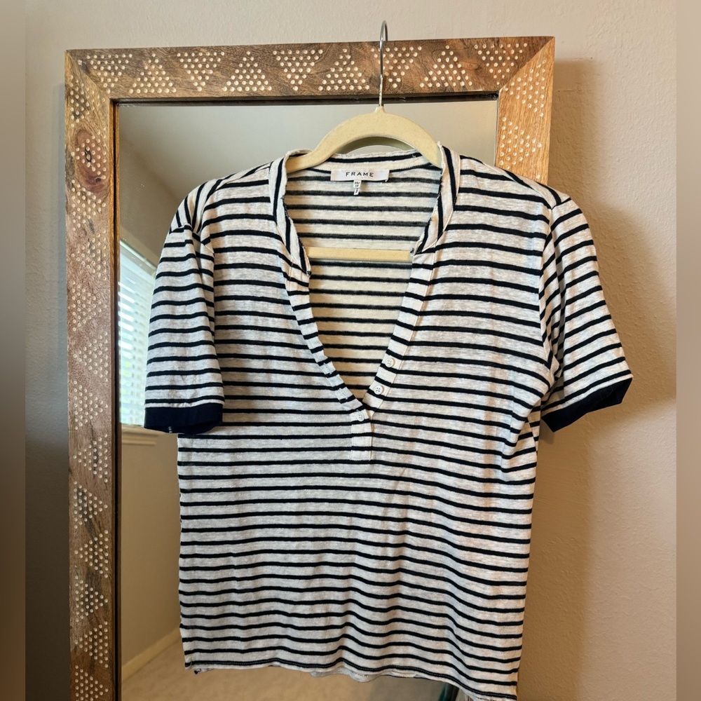 Striped Frame Shirt